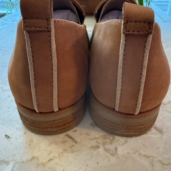 NEW NWT NIB Dr Scholls Women's Tan Loafers Sz 9W. AVE LUX Chip Brown - Picture 4 of 12